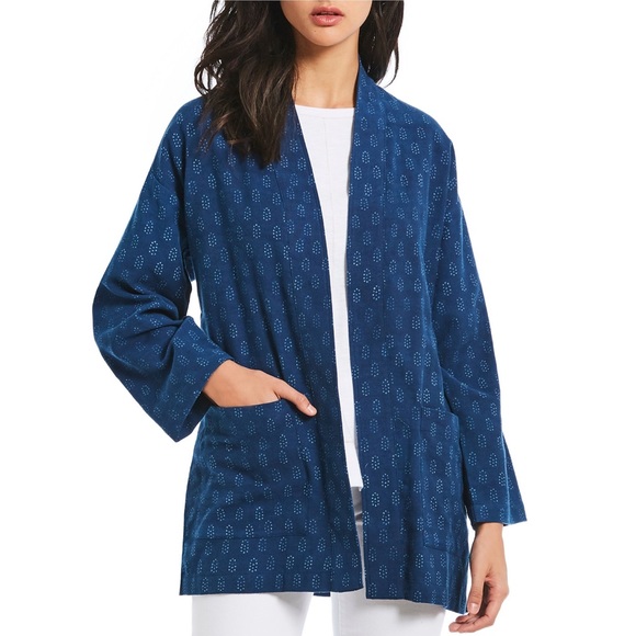 Eileen Fisher Jackets & Blazers - EILEEN FISHER organic denim kimono jacket